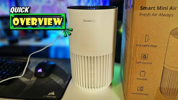Transform Your Bedroom Air with GoveeLife Mini Purifier