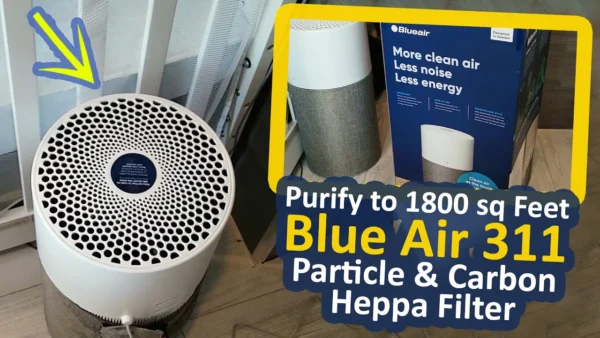 What AIR Diference! Blueair Blue Pure 311 Auto Air Purifier Review - Air Purifier in Baby Room