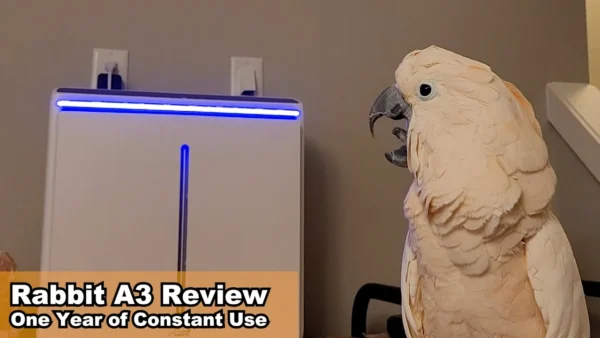 Review: RabbitAir A3 Air Purifier vs Wildfire Smoke and a Dusty Flock
