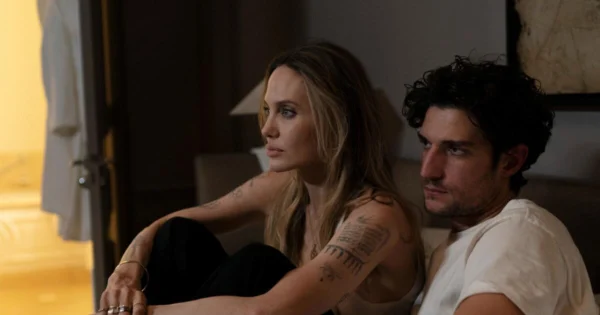 Review: A mesmerizingly vulnerable Angelina Jolie fails to fully redeem 'Couture'