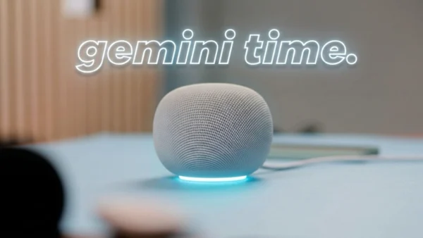 This is the Gemini Home Speaker.
