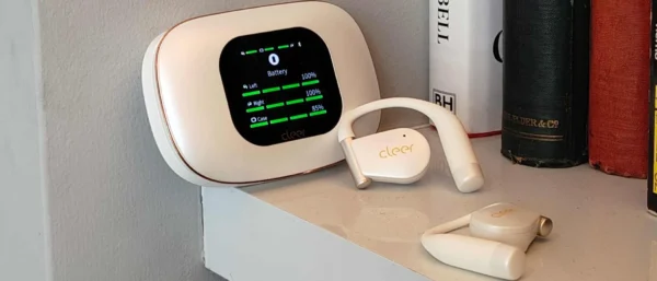 A touch-screen case, Dolby Atmos and a posture test: I spent a month with Cleer's open earbuds that have it all (except...
