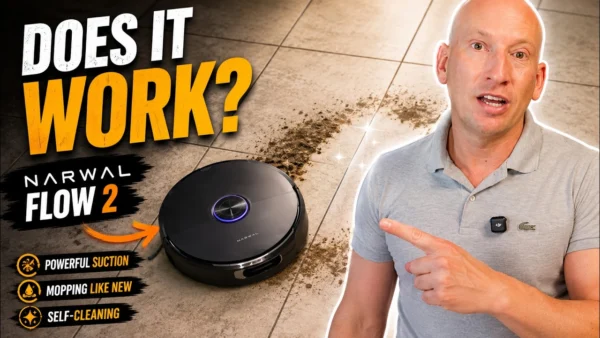 Narwal Flow 2 Robot Vacuum Review — Real World Mop Test (Sand, Ketchup & Coffee on Real Floors)