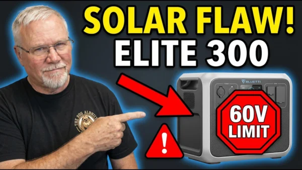 The Bluetti Elite 300 Has a Solar Flaw Nobody Is Talking About