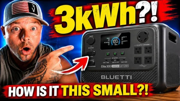 This TINY BEAST Has 3kWh of Power! | BLUETTI Elite 300