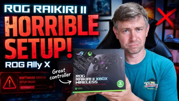 ROG Raikiri II Xbox Wireless Review — Great Controller, Terrible Setup