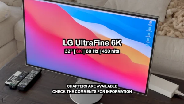 this isn't it | LG UltraFine 6K | 32" | 60Hz | 450 nits #6K