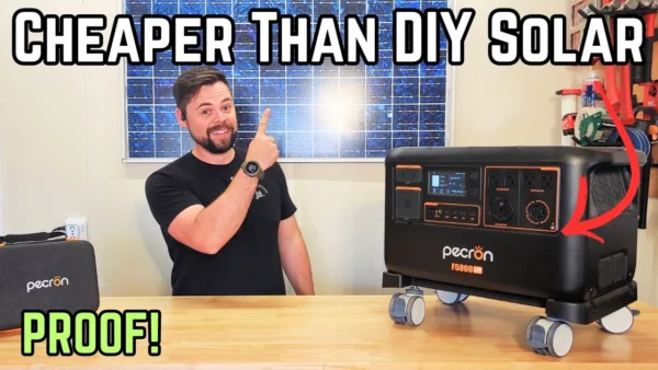 The Pecron F5000 Can Run A House Cheaper than DIY Solar