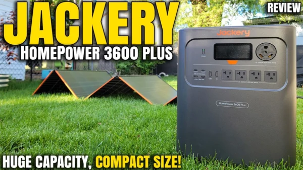 Jackery’s Best Power Station So Far! | Jackery HomePower 3600 Plus Portable Power Station Review