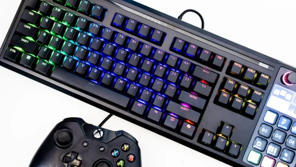 A speedy gaming keyboard and a Stream Deck all in one—there's serious utility here for a serious price.