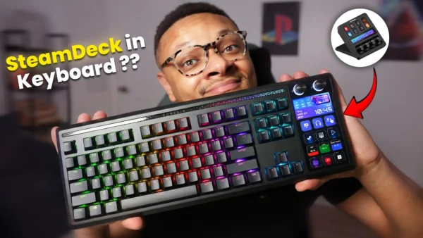 They Put a Stream Deck INSIDE a Keyboard (Corsair Galleon 100 SD Review)