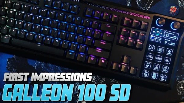 Corsair Galleon 100 SD First Impressions | A Keyboard Built for Star Citizen?