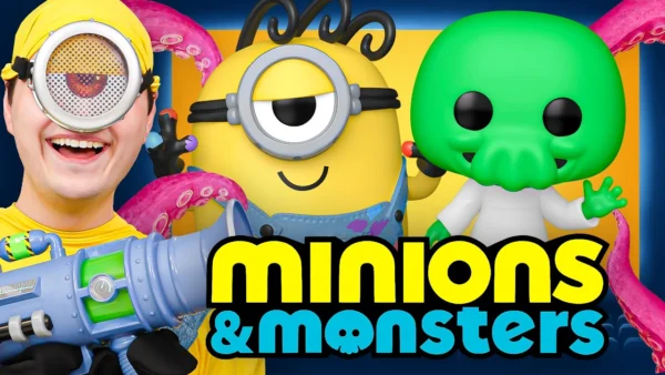 Minions & Monsters Funko Pop Hunt + Movie Review!