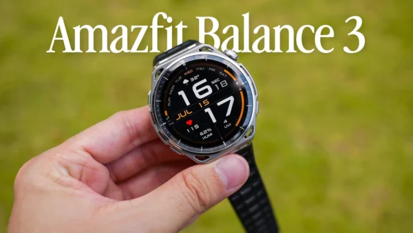 Amazfit Balance 3 First Look: Big is Better? Ultimate All-Rounder Smartwatch?