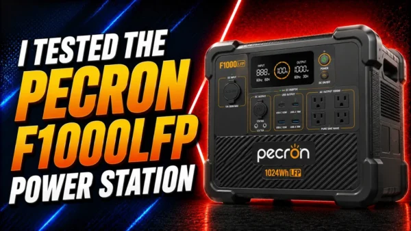I Tested the PECRON F1000LFP – The Best 1500W Portable Power Station Yet?