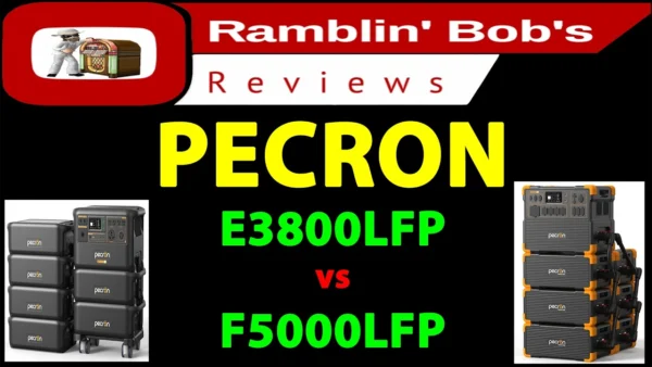 PECRON F5000LFP vs E3800LFP !!!!!