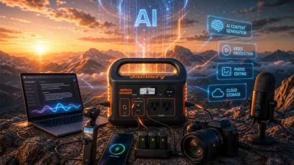 Can the Jackery Explorer 300 Power My Entire AI Studio? (Off-Grid Test)
