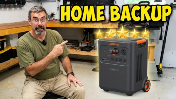Jackery HomePower 3600 Plus with 400 Watts of Solar!