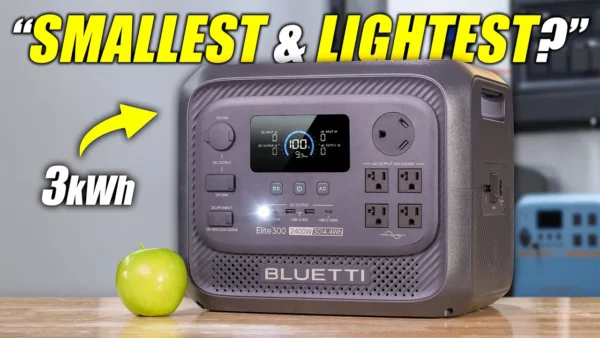 Bluetti Elite 300 Review: Most Compact 3kWh Station?
