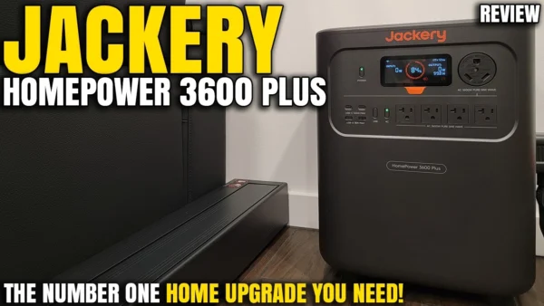The #1 Home Upgrade You Need! | Jackery HomePower 3600 Plus Power Station Review