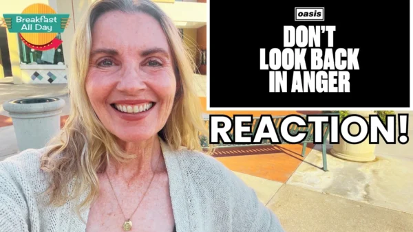 OASIS: DON'T LOOK BACK IN ANGER Out of the Theater Reaction! | Liam and Noel Gallagher