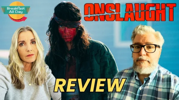 ONSLAUGHT Movie Review | Adria Arjona | Dan Stevens | Adam Wingard